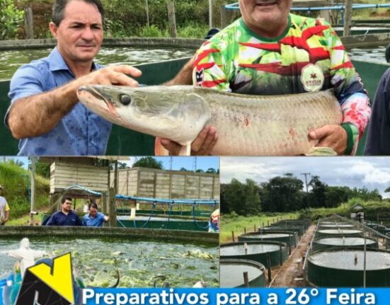 Preparativos para a 26° Feira do Peixe Vivo em Castanhal