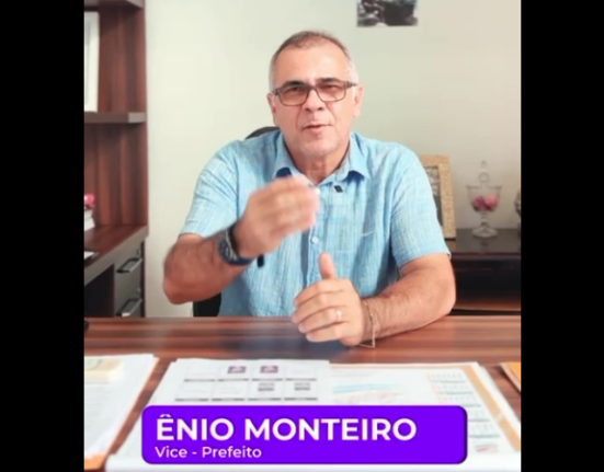 Vice-prefeito Ênio Monteiro apresenta novidades do concurso público da Prefeitura de Castanhal